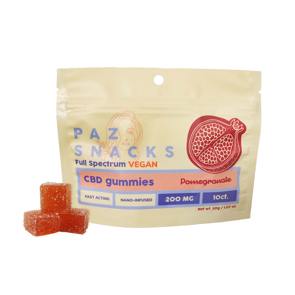 Nano CBD Gummies - 200 mg - Pomegranate
